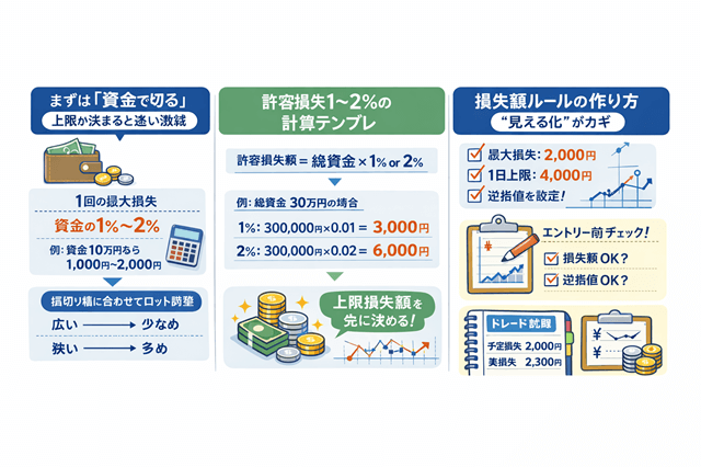 まずは「資金で切る」—上限が決まると迷いが激減の図解
